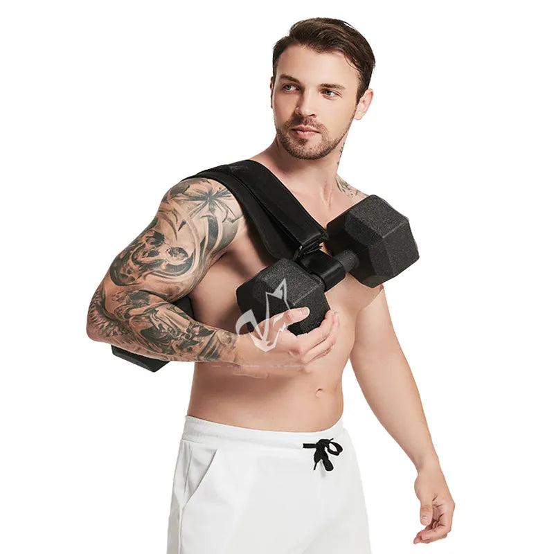 Hip Thrust Belt Glute Bridge Pad Workout with Dumbbells Kettlebells for Squats Lunges Bridges Dips Training Home Gym Equipment-4
